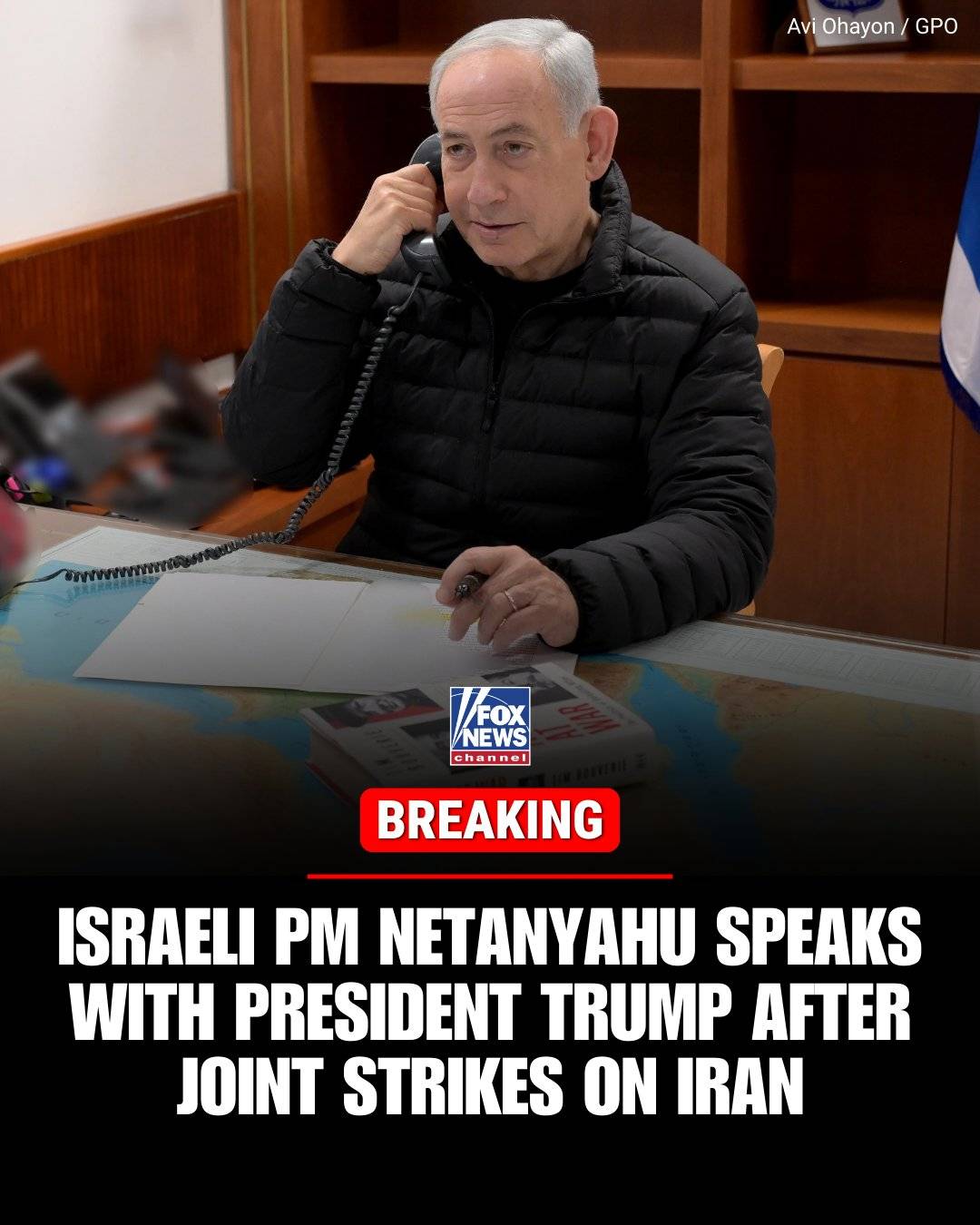 NEW: Prime Minister Benjamin Netanyahu holds a high-stakes call with U.S. President Trump following...