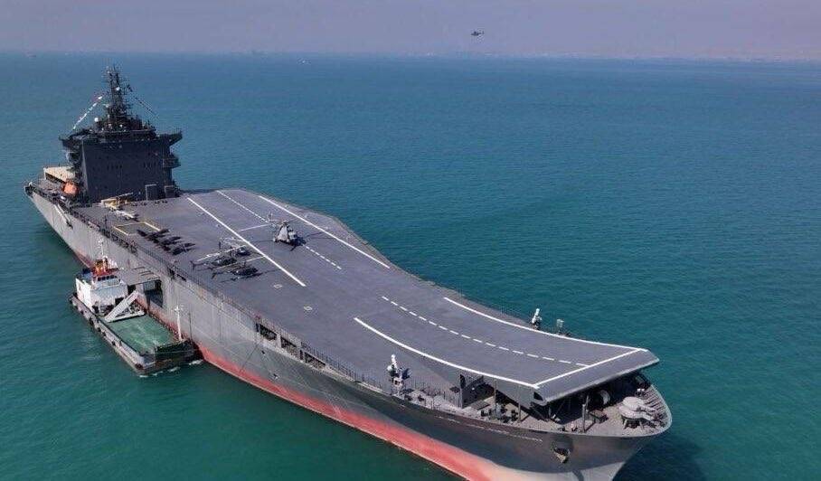JUST IN: ๐บ๐ธ๐ฎ๐ท US says it bombed Iran's Shahid Bagheri drone carrier ship.