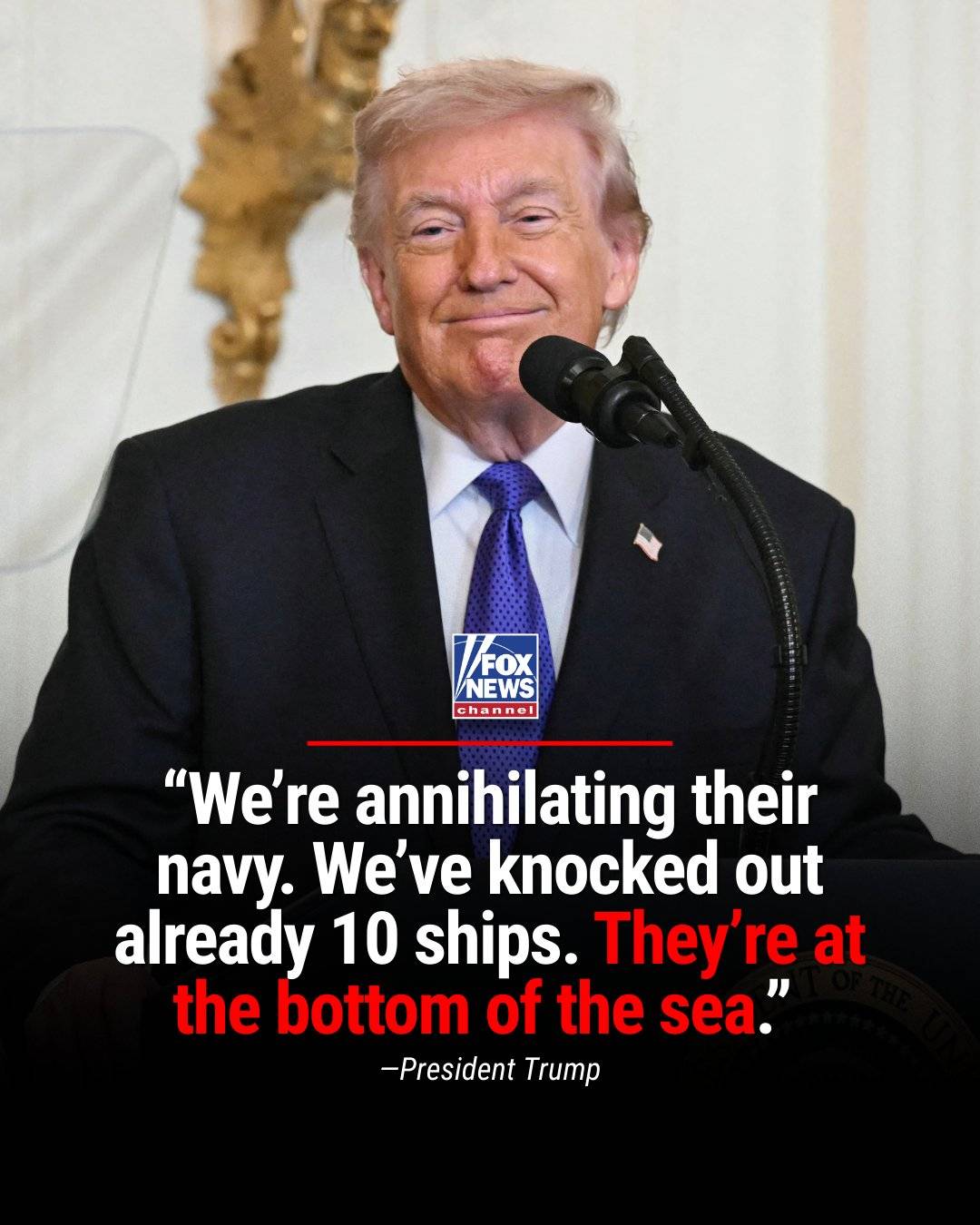 OPERATION EPIC FURY: President Trump says the U.S. is destroying Iran’s missile capabilities “on an...