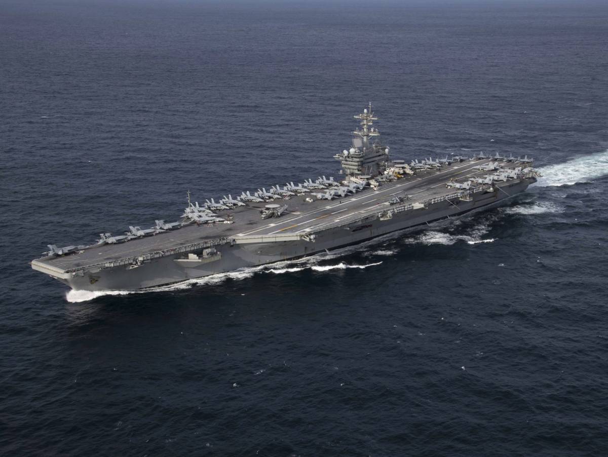 Iranian state media claims a coastal missile hit the USS Abraham Lincoln, but US CENTCOM directly re...