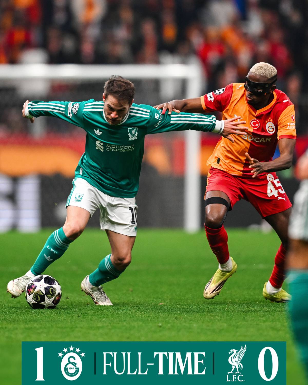 Defeat in the first leg.