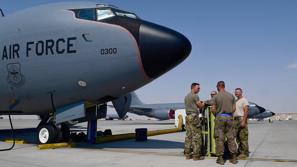 BREAKING: All 6 US crew members on refueling tanker that crashed after mid-air collision with other...