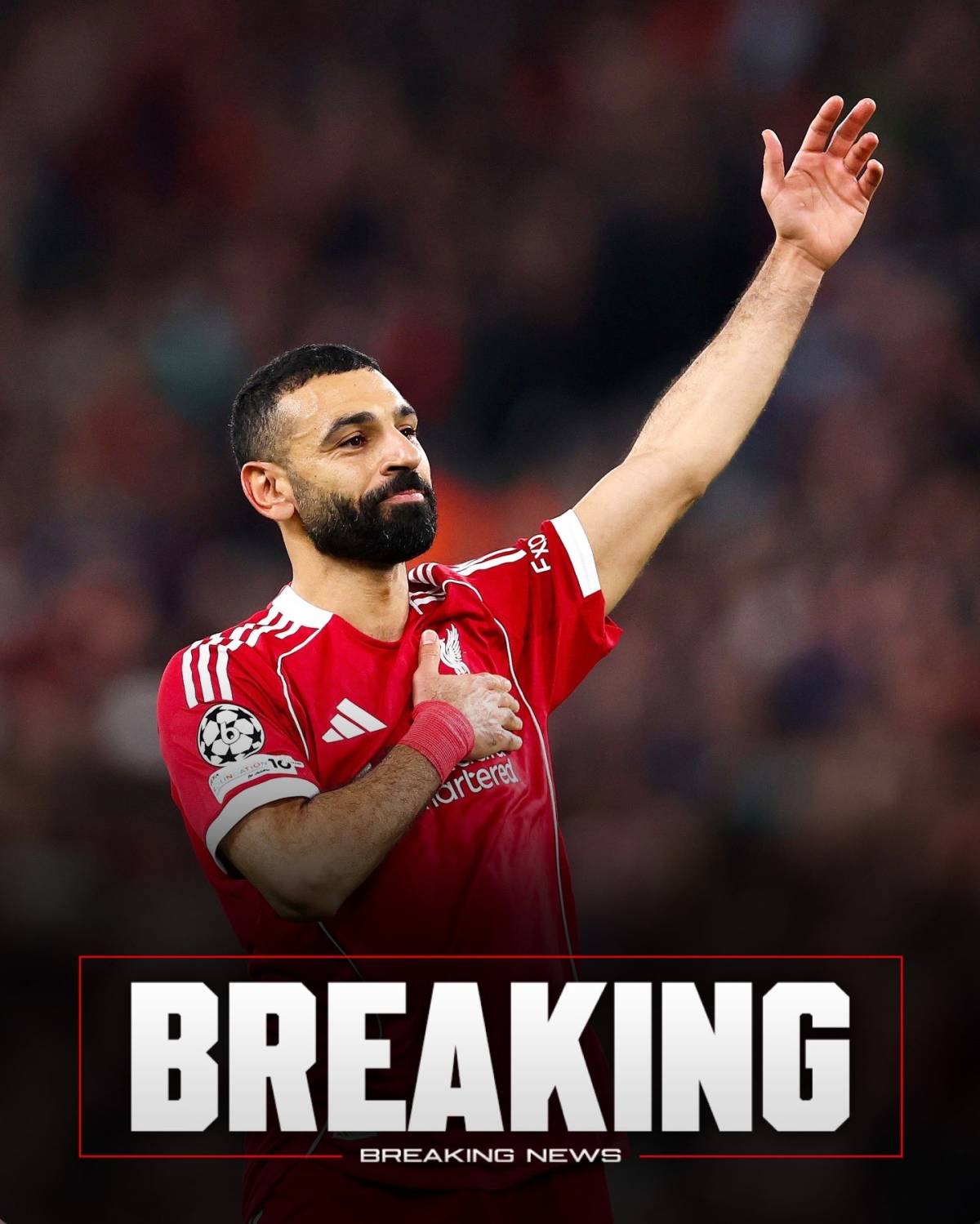 ๐จ๐ฃ BREAKING: Mo Salah has decided to LEAVE LIVERPOOL in June, at the end of the current season.