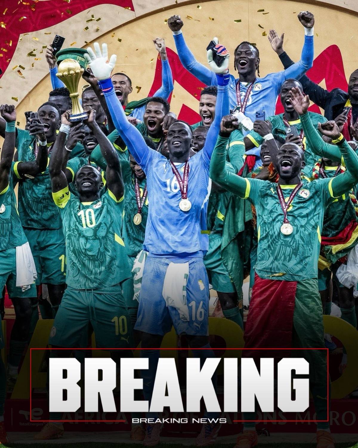 π¨ OFFICIAL: CAS confirms Senegalese Football Federation has appealed the decision to call Morocco a...