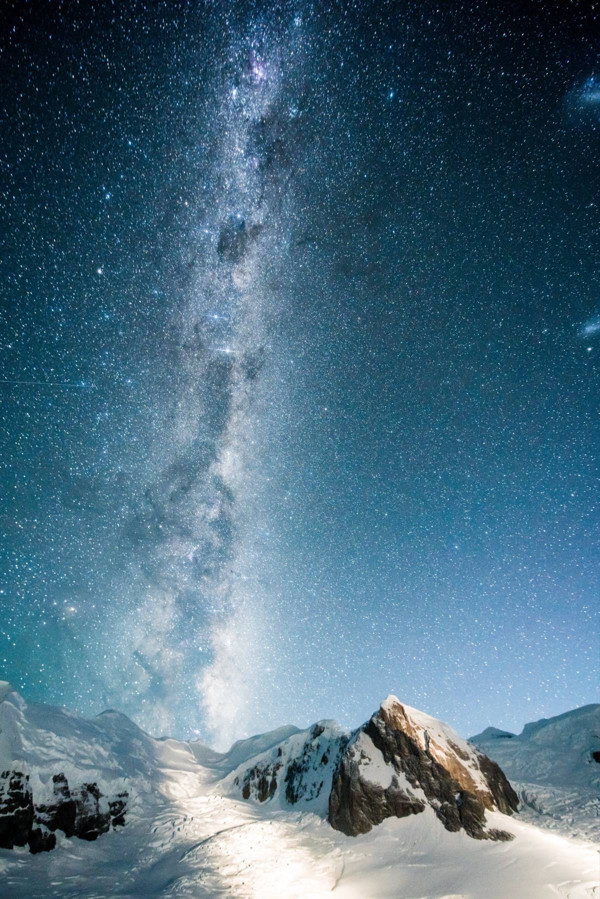 Milky Way from Antarctica