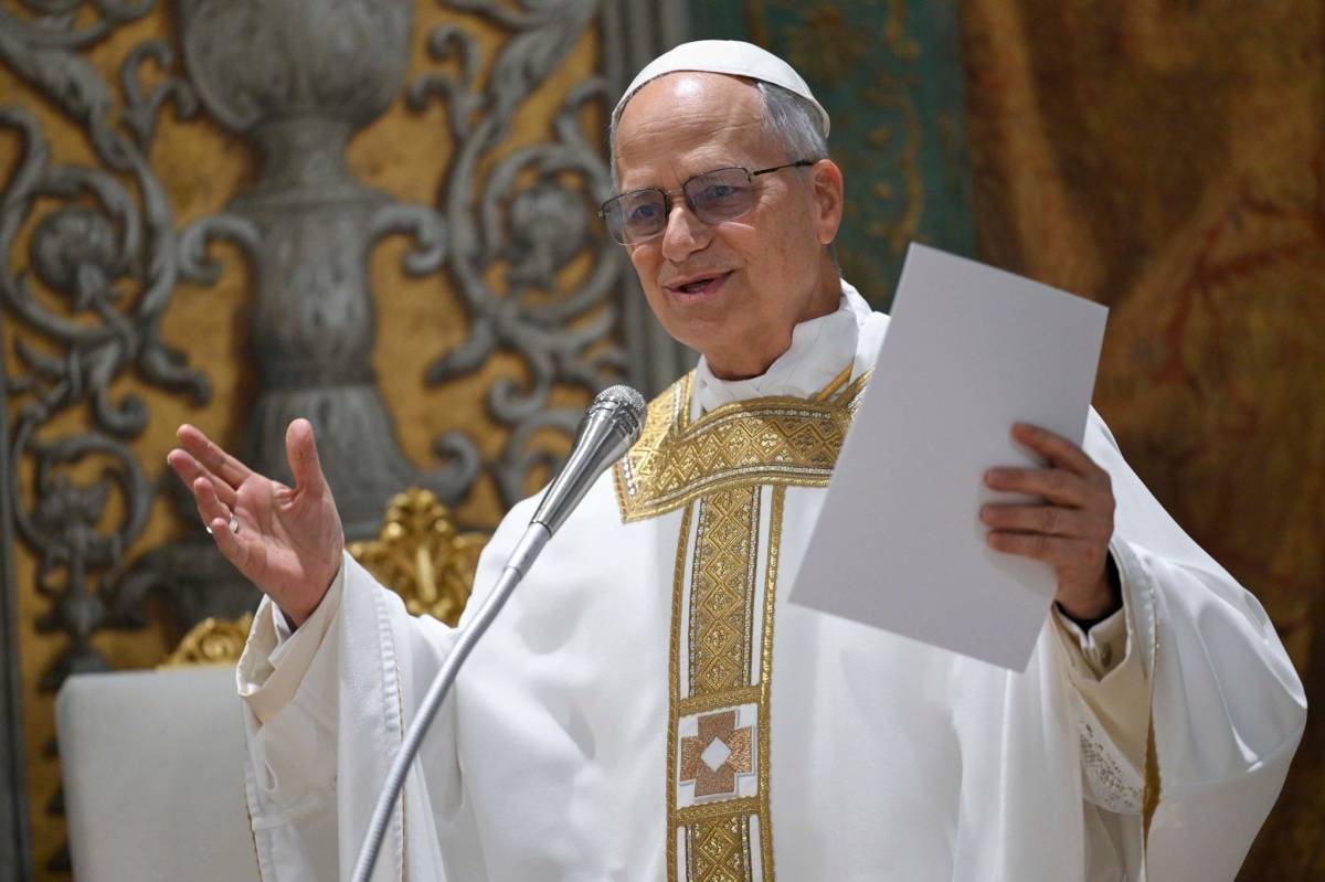 JUST IN: Pope Leo XIV says no one can use Jesus, the "King of Peace," to justify war.