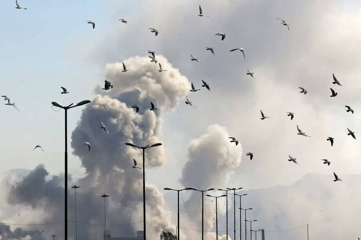 Iran fires missiles across Middle East as Trump threatens oil hub
Iran fired missiles across the Mi...