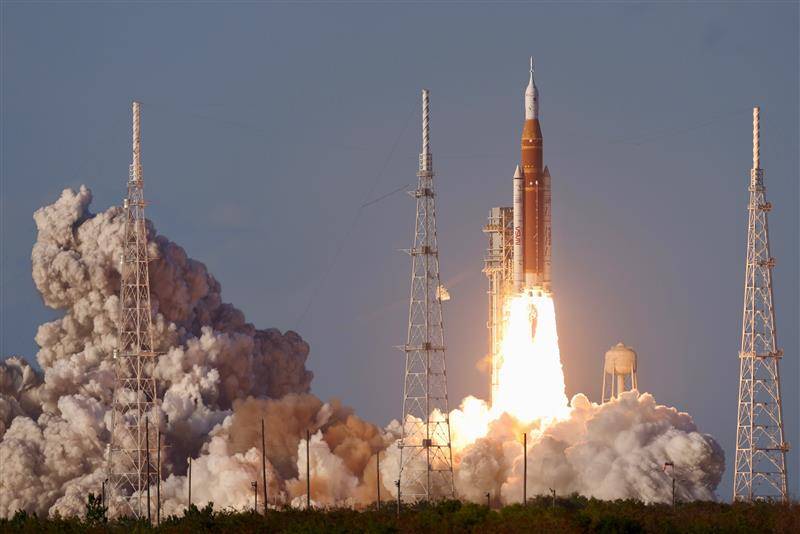 For the first time in over 50 years, humans are Moonbound.
At 6:35 p.m. EDT (2235 UTC) NASA’s Space...