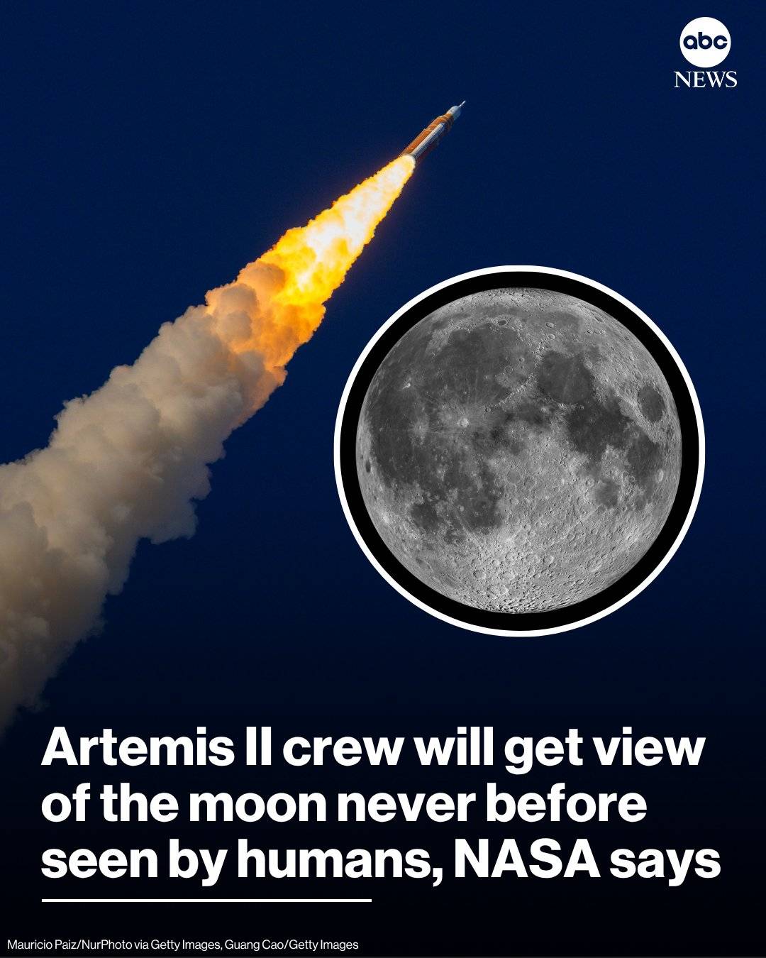 NASA leaders confirmed Monday’s lunar flyby will allow the crew to see parts of the moon humans have...