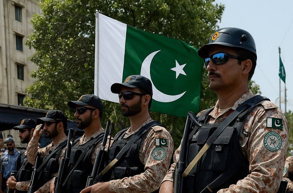 JUST IN: ๐บ๐ธ๐ฎ๐ท Pakistan deploys over 10,000 military and police personnel as US and Iranian delegatio...