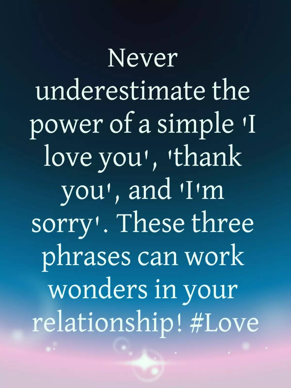 Choose your words wisely.