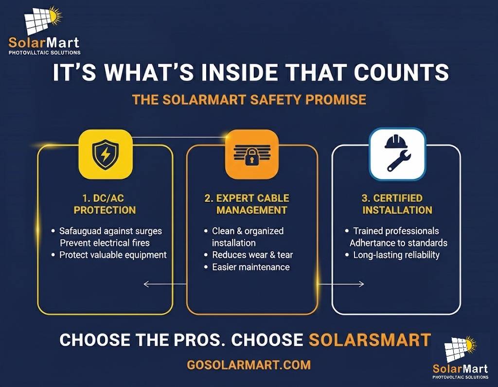 It’s What’s Inside That Counts! ⚡🔏
A powerful solar system needs more than just panels. At Solarma...