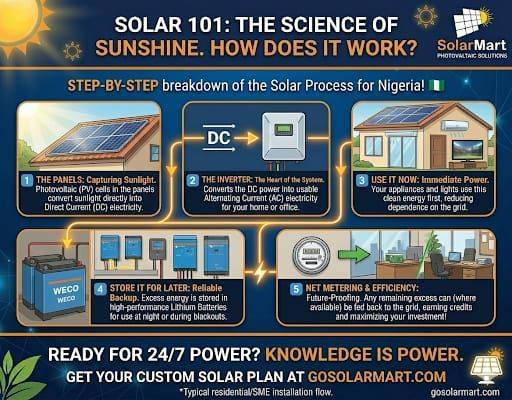Ever wondered how sunshine powers your AC? ❄️🤔
It’s not magic—it’s the PV effect! Our #Solar101 bre...