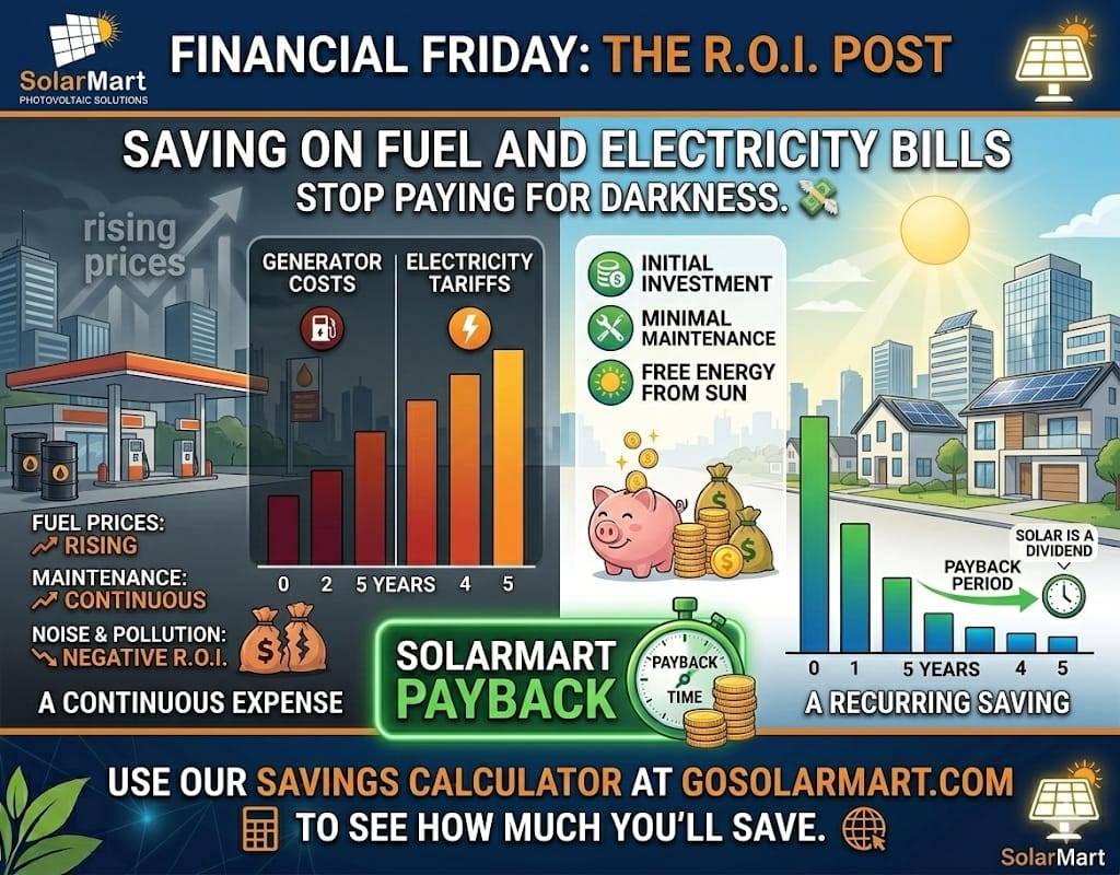 Stop Paying for Darkness! 💸➡️☀️
Fuel prices and electricity tariffs are rising daily in Nigeria. E...