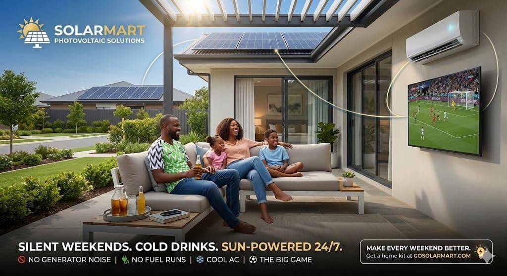 Silent weekends, powered by the sun. π πΏ
Imagine a Saturday with no generator noise, no fuel runs,...
