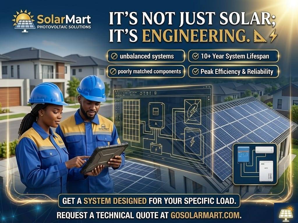 It’s Not Just Solar; It’s Engineering. 📐⚡
Anyone can buy a panel, but a system that lasts 10+ yea...