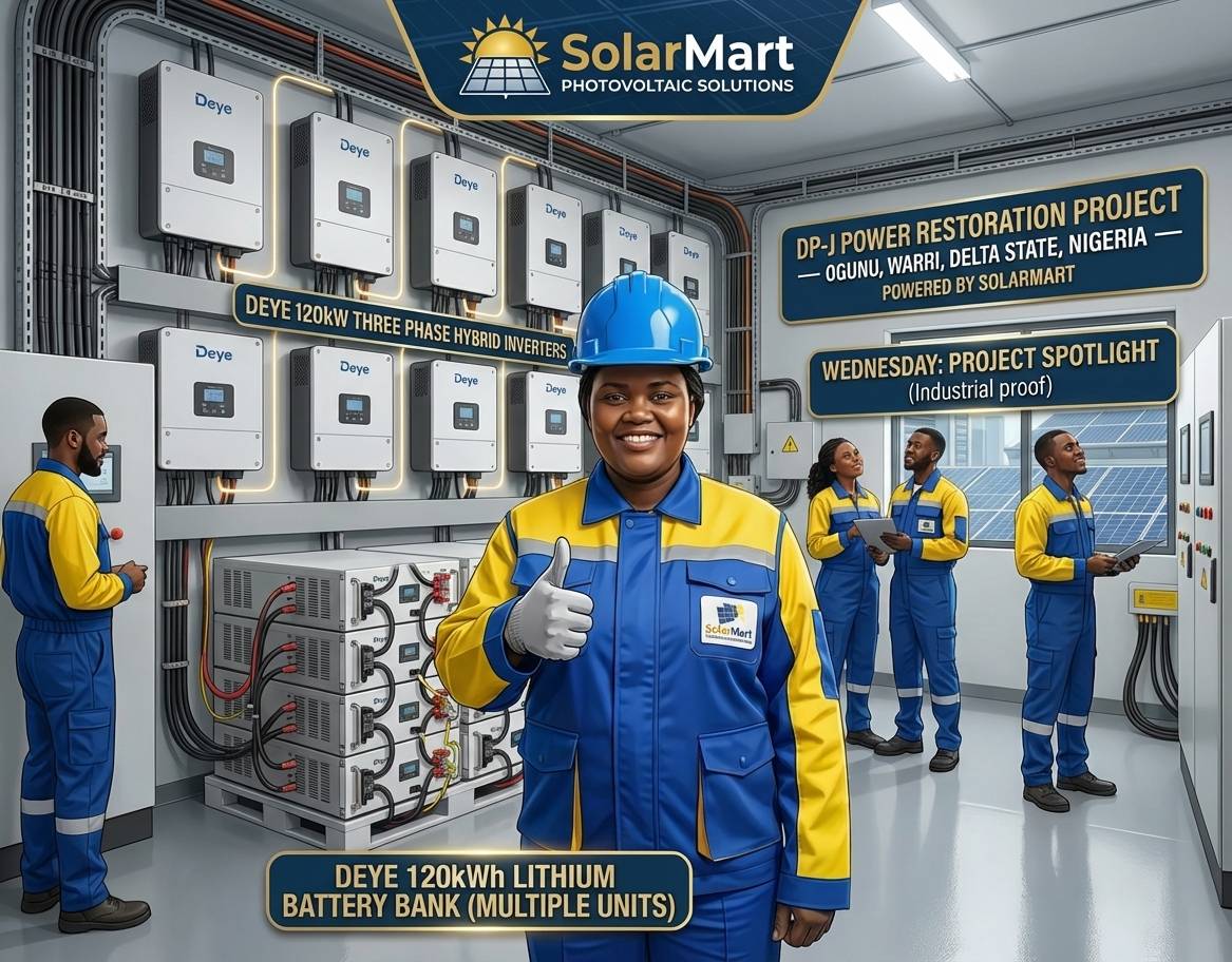 Powering Industrial Restoration in Warri! 🏗️⚡
We’ve successfully delivered the DP-J Power Restorat...