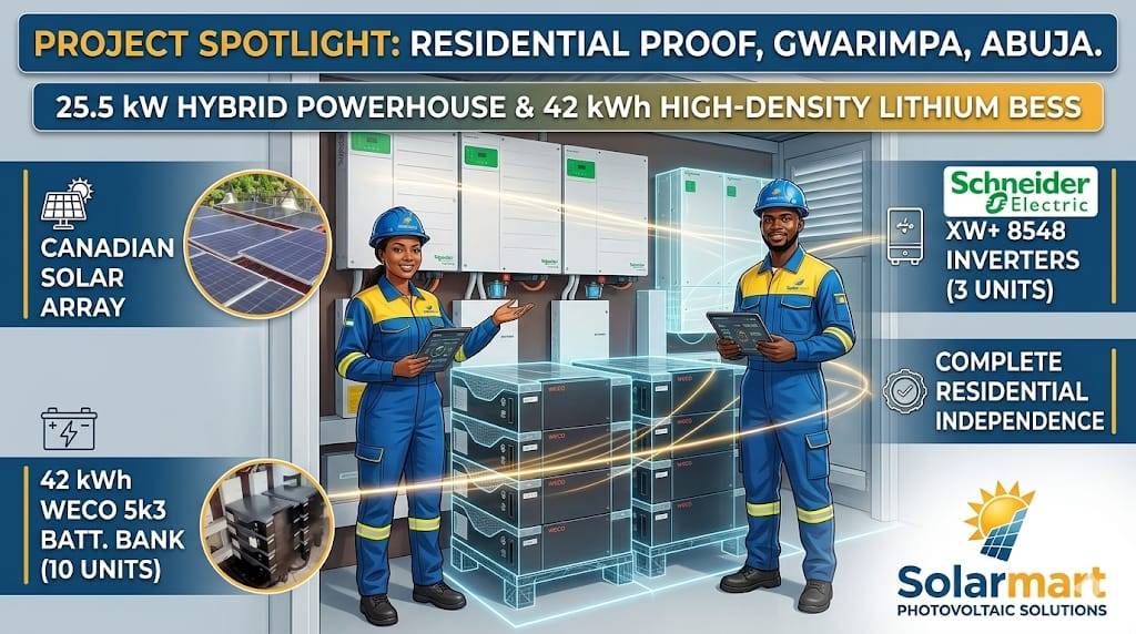 Residential Independence in Gwarimpa! 🇳🇬🏠
Powering luxury with precision. This week’s Project Spot...