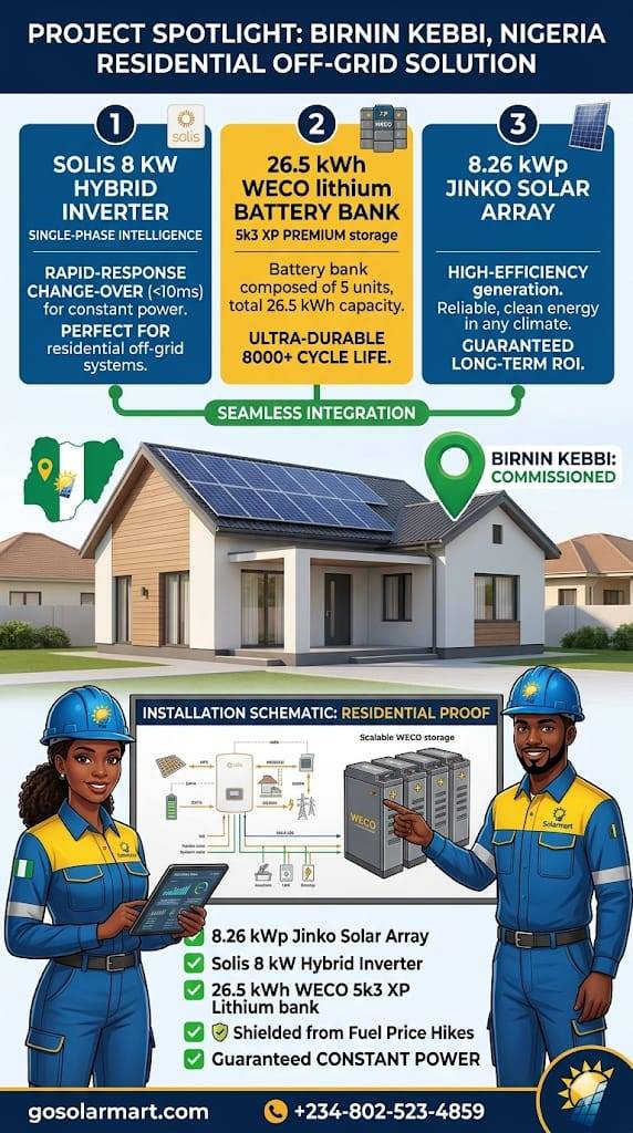 Scaling Residential Reliability in Birnin Kebbi ๐ณ๐ฌโก
Engineering excellence meets energy independen...