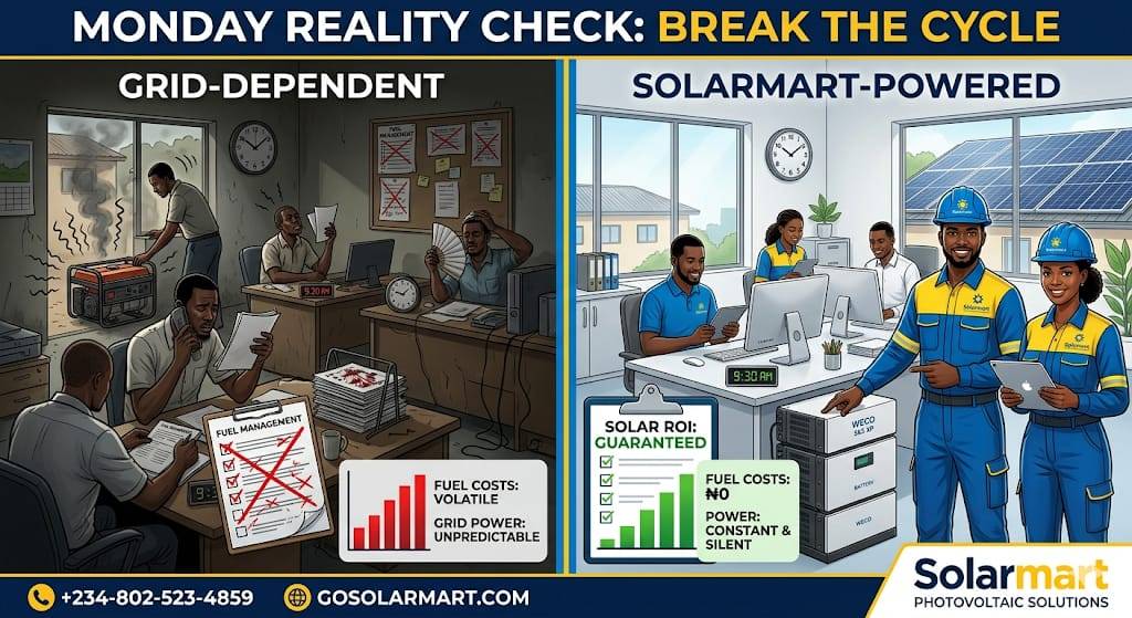 Monday Reality Check: Stop Budgeting for Power Failures ππ
β
Is Your Business Running on Fuel or o...