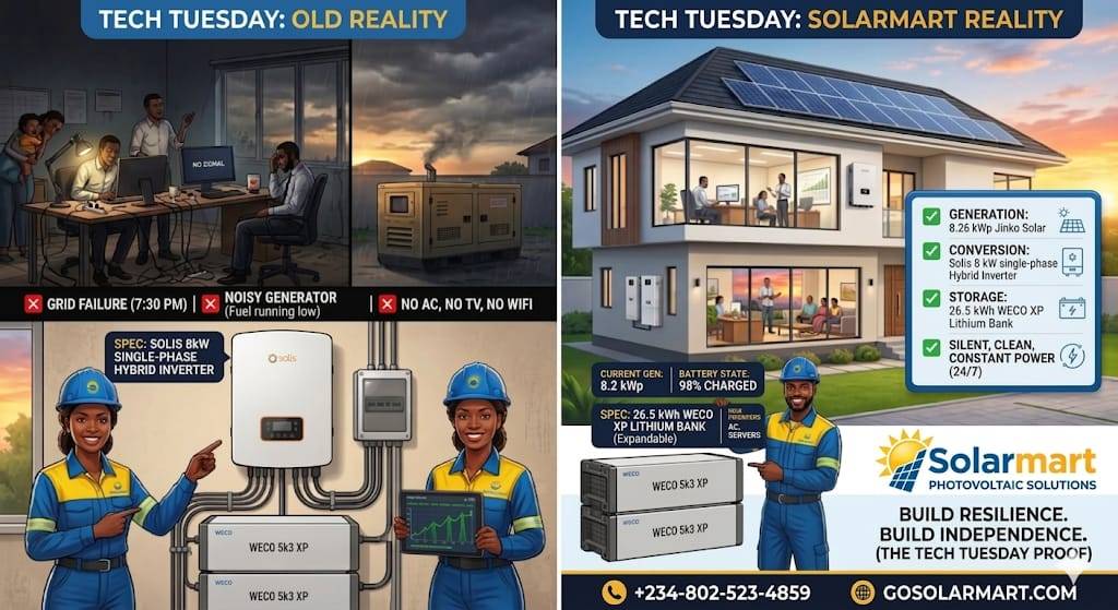 Tech Tuesday: The Power of Hybrid Precision ⚙️⚡
Why Your Inverter is the "Brain" of Your Energy I...
