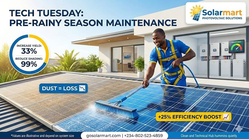Tech Tuesday: Anchoring Your Efficiency Before the Rains. 🛠️
In our hyper-local environment, we kn...