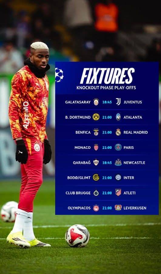 🚨Victor Osimhen is set to make the difference as Galatasaray host Juventus in the Uefa Champions Le...