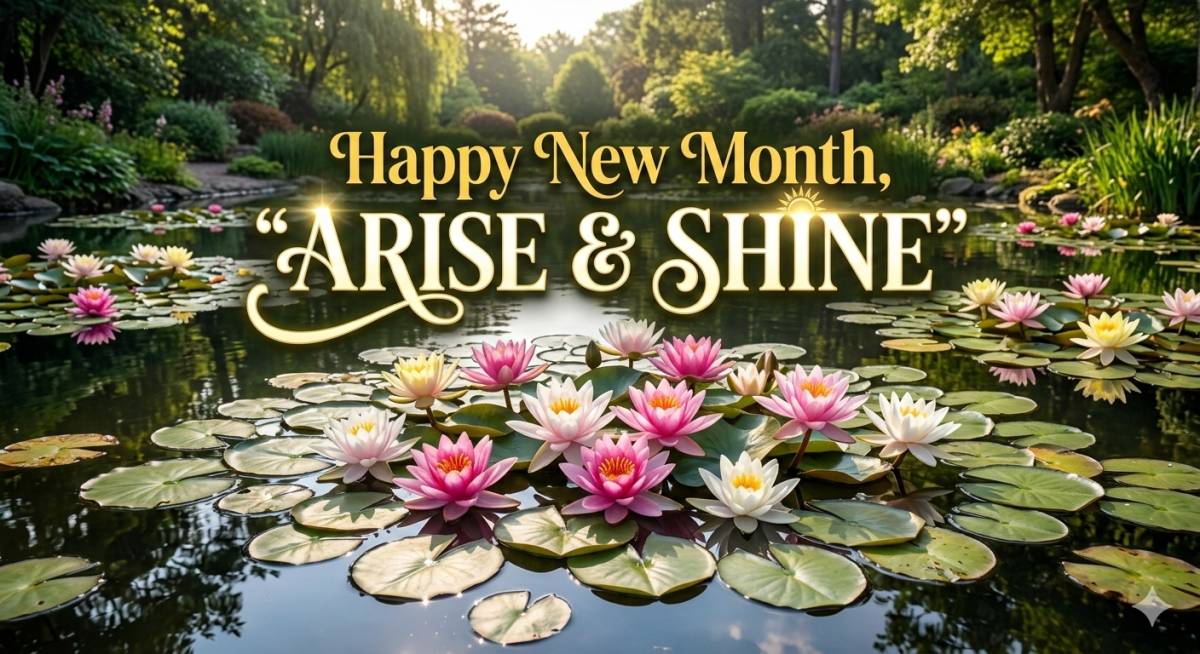 Happy New Month Mutuals 🥰 
Arise & Shine.