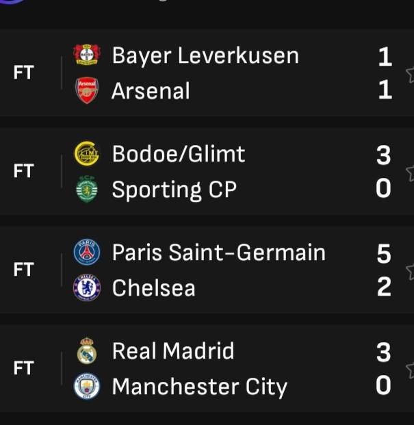 ๐จ Which of the results shocked you the most in yesterdays Champions League nock out cracker?
Me i...