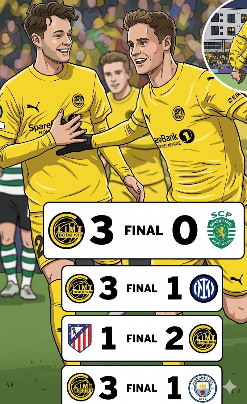 🚨Bodø/Glimt FC the Giants killers, is making waves in the UEFA Champions League this season, with t...
