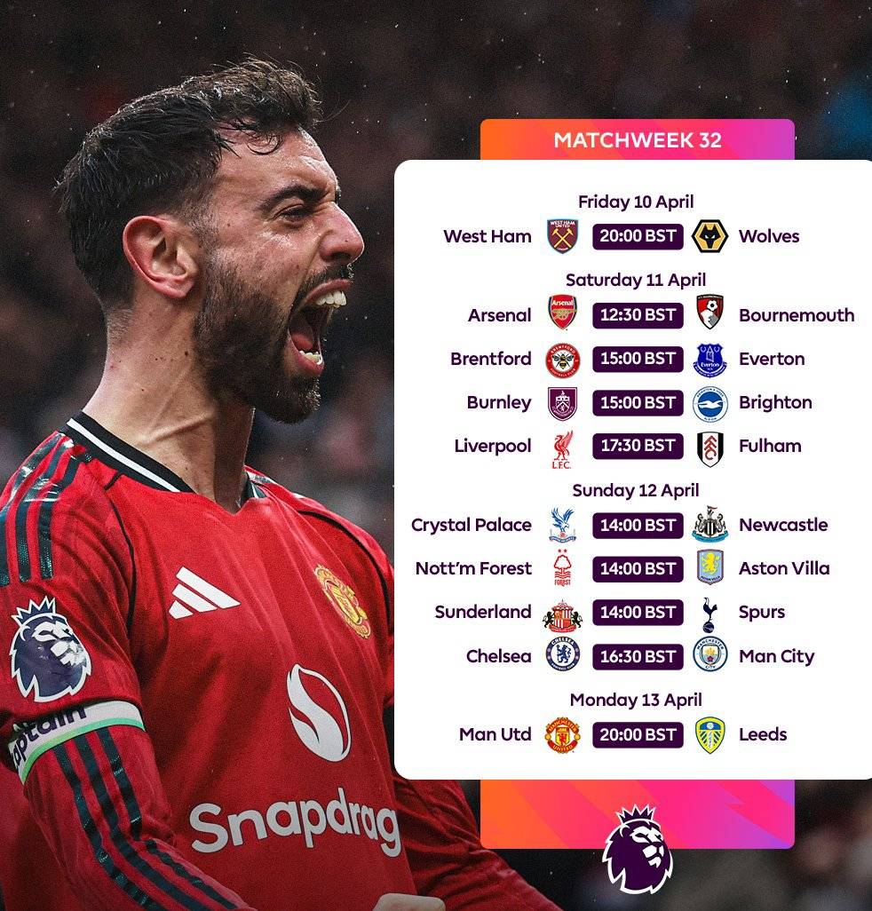 ๐จโฝ Premier League match Action is back at last.
Week 32
Can Chelsea beat Manchester City?
Can Li...