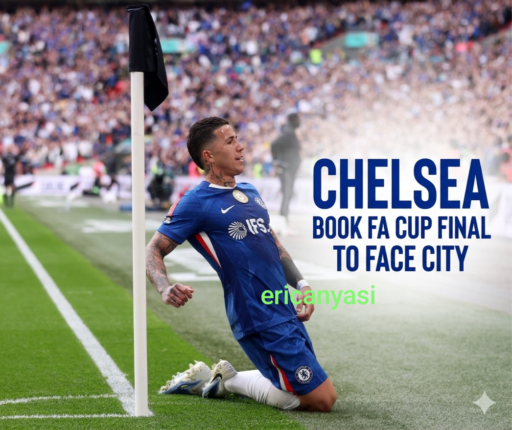 🚨⚽ ENZO's HEADER BOOKS CHELSEA AN FA FINAL AGAINST MANCHESTER CITY.
I see Chelsea Football Club w...