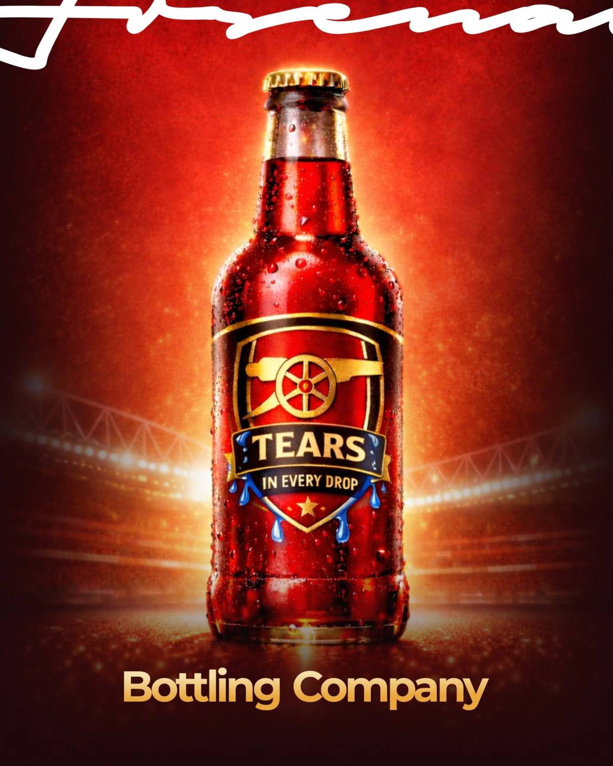 Arsenal A. K. A Saint bottle FC
It's about to go down again this season
