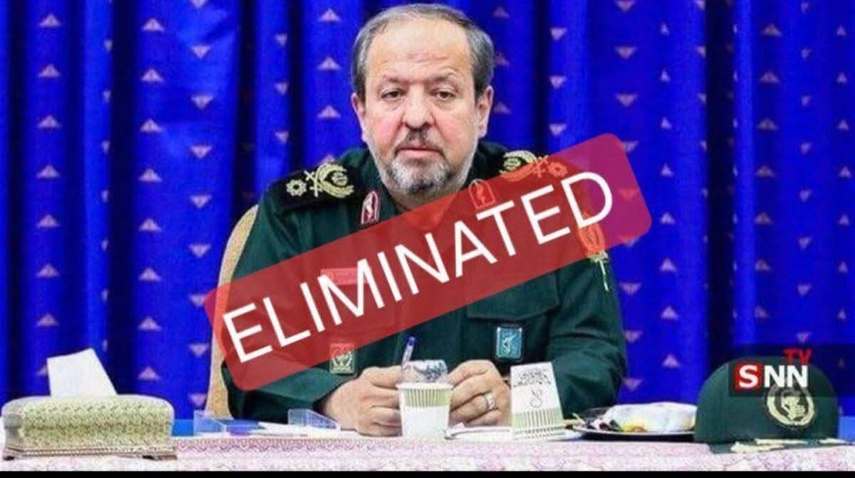 ‼️JUST IN.
Iran's New Defense Minister Eliminated!!!
General Majid al-Raza was appointed Minister of...