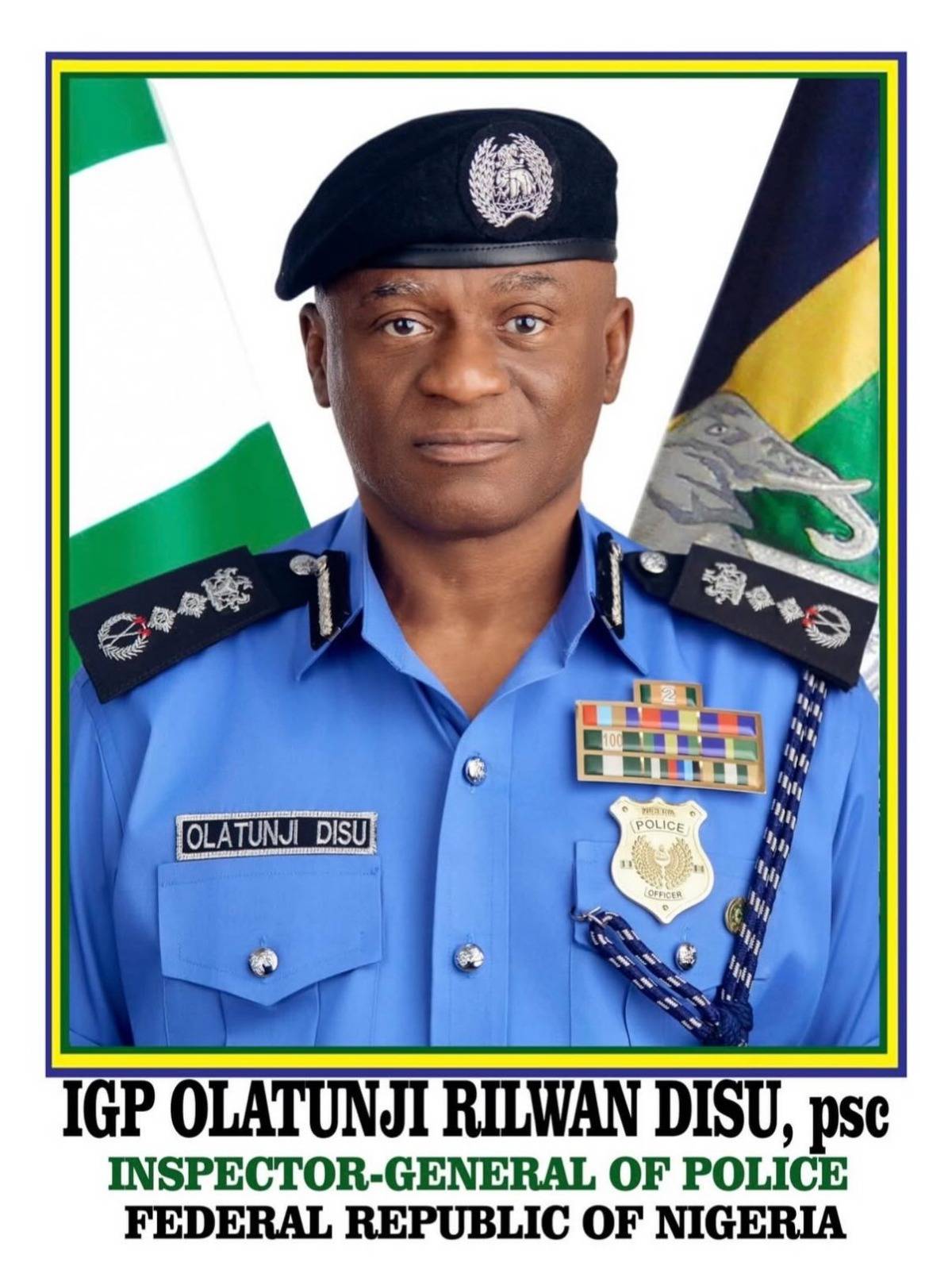 Congratulations to the newly appointed Inspector General of Police, IGP Olatunji Ridwan Disu.
As you...