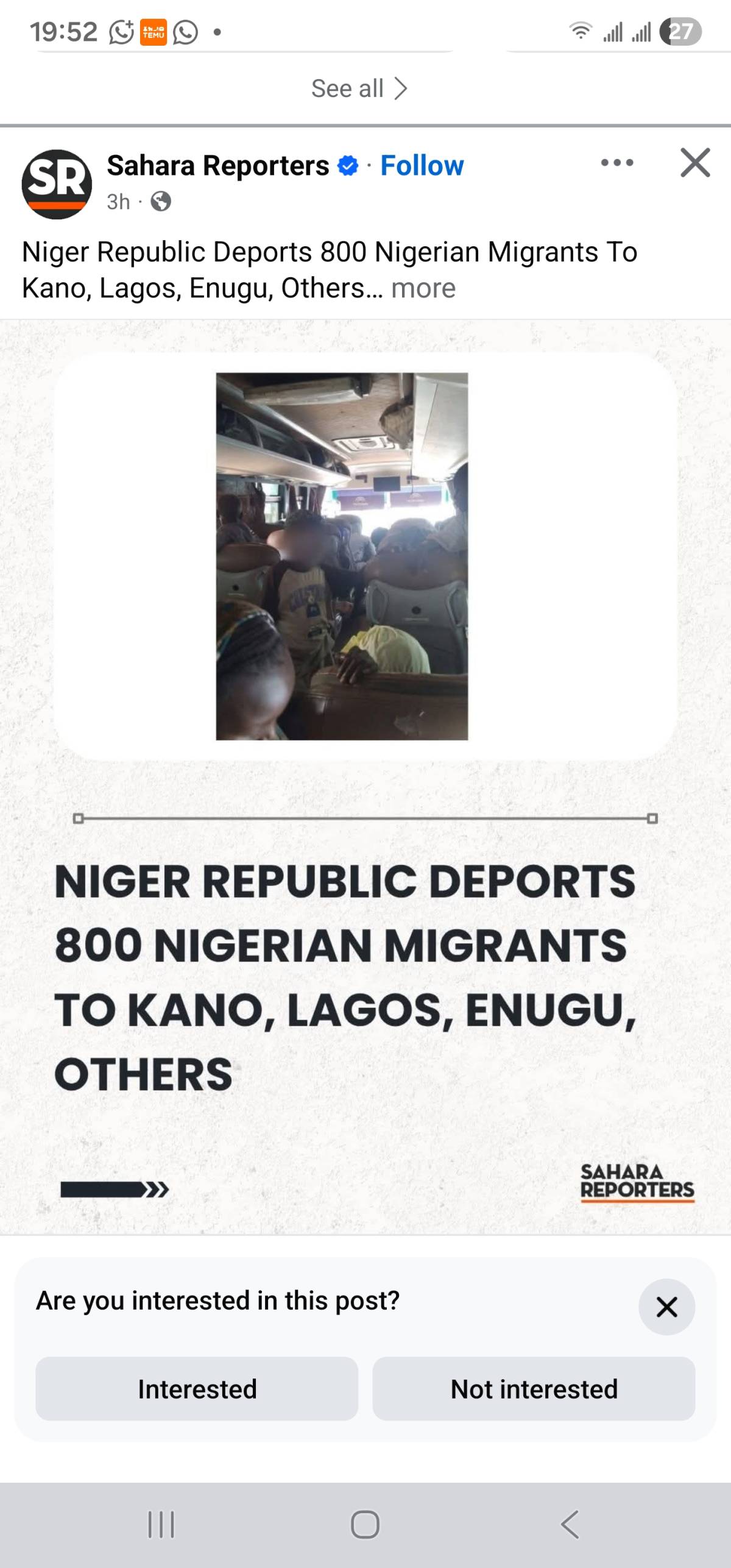 Niger Republic  🇳🇪  vs Nigeria 🇳🇬  

#trending