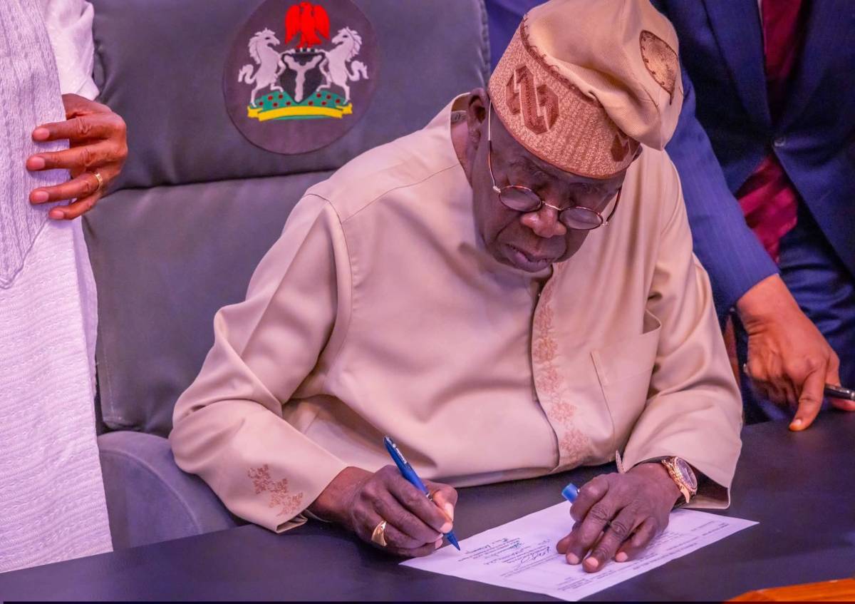 President Asiwaju Bola Ahmed Tinubu has officially signed the Electoral Act 2026 into law.