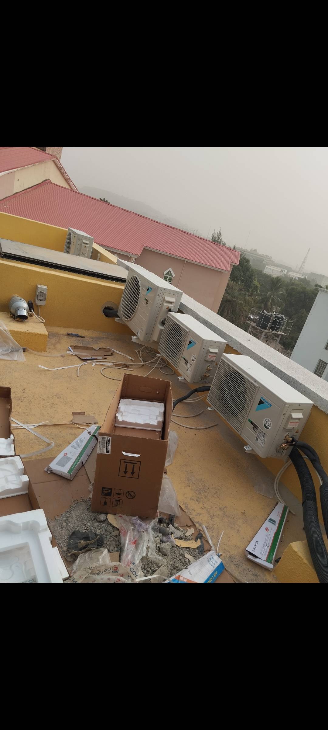This is what we do sales and installation of air-conditioned equipment let's connect an excellent ev...