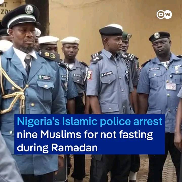 Islamic police in Nigeria’s northern state of Kano have arrested nine Muslims 4 eating publicly on t...