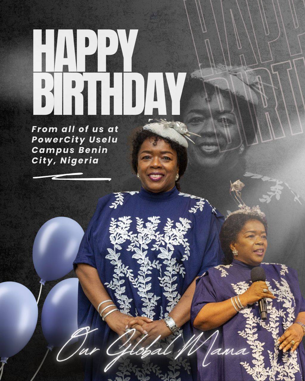 Happy birthday to you our global mama Dr. Rachel Damina....
Amen to all your secrets prayers ๐คฒ๐คฒ๐...
