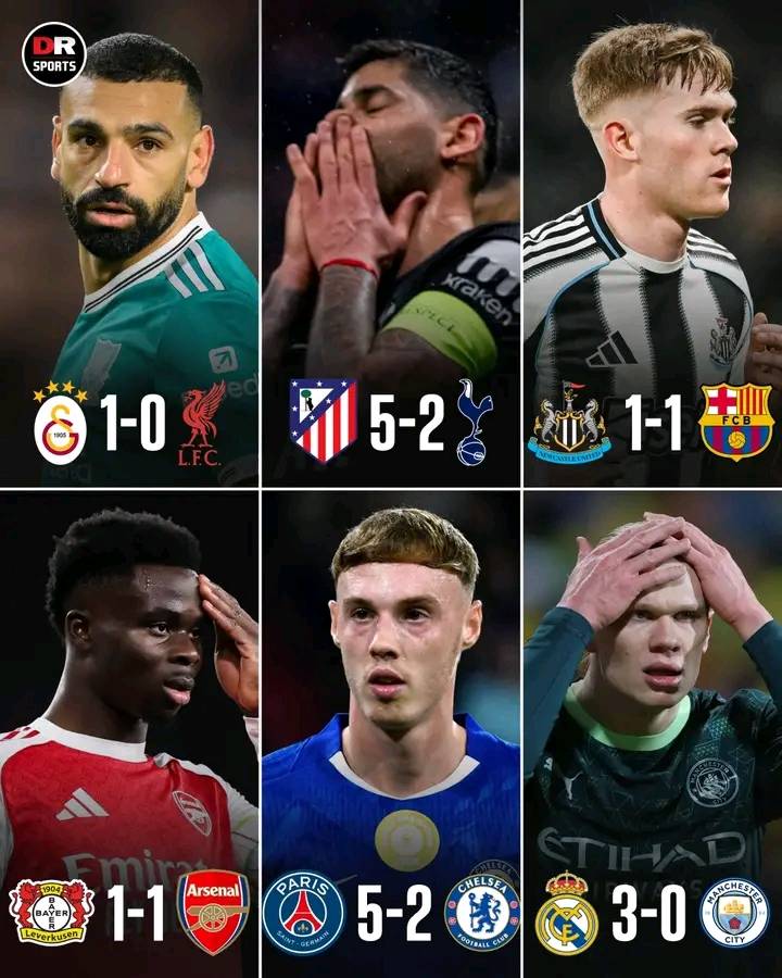 All six Premier League clubs failed to win their first leg ties! 🫠
#LekeeLekee #football