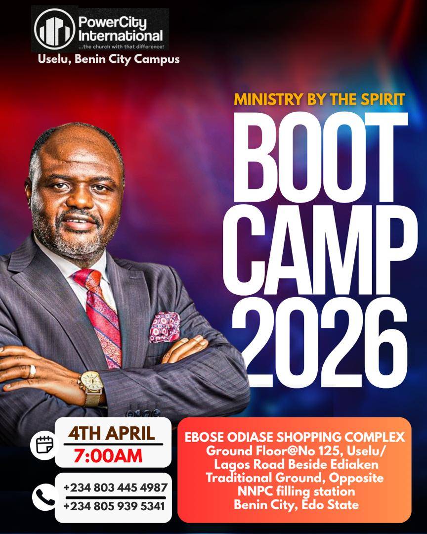 🔥 *BOOT CAMP 2026 IS HERE!*🔥
Beloved, this is not just another meeting—it is a divine appointment...