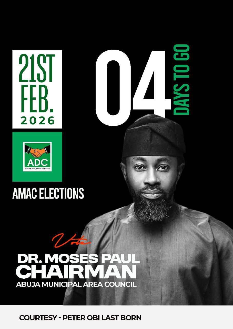 If you're in AMAC, Please, Vote ADC on Saturday๐๐๐