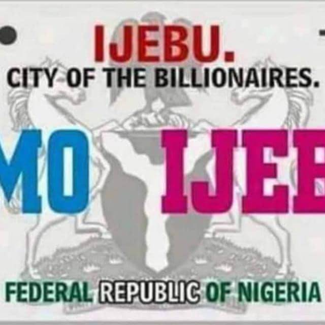 Wow
Good to be  here 
Emi omo ijebu