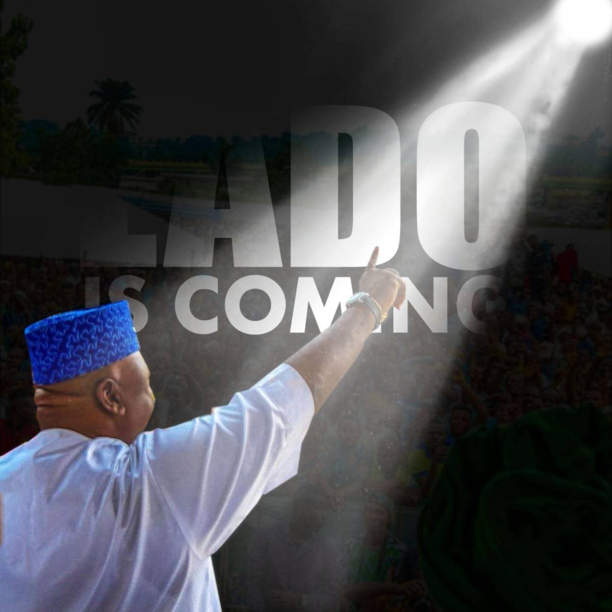 He is coming. Ogun State, watch out.