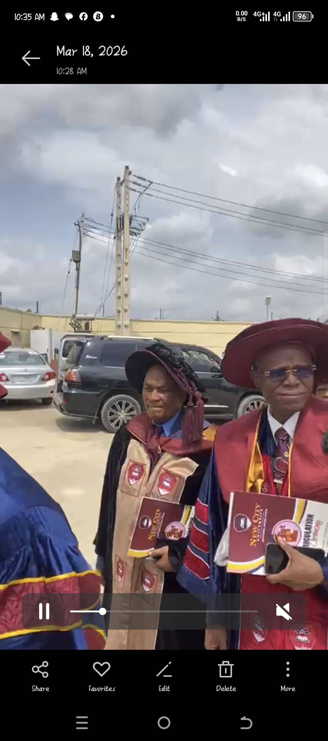 First Matriculation of NEW CITY UNIVERSITY. What A BIG CONGRATULATIONS.