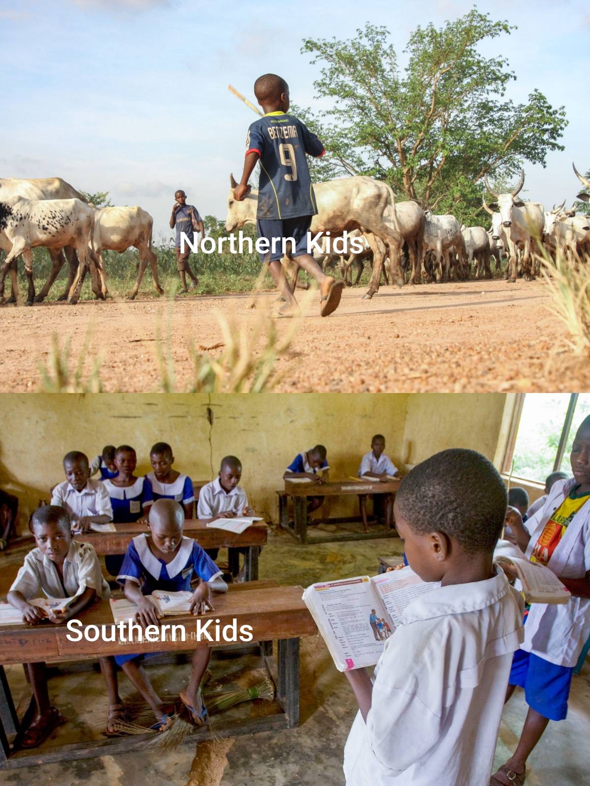 How Region Shapes Childhood in Nigeria: North-South Differences in Values and Upbringing.
pics cred...