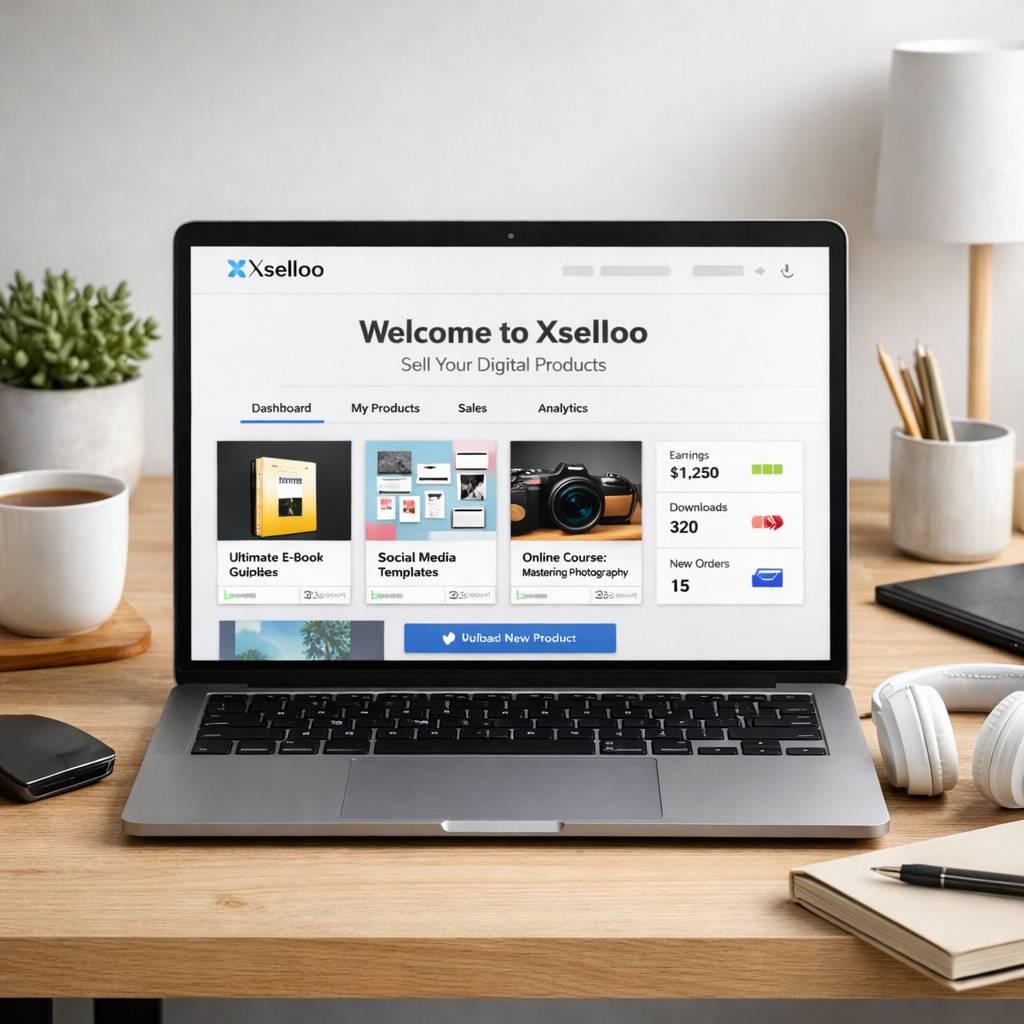 Sell Digital. Deliver Instantly.
Xselloo is built for creators who sell digital downloadable produc...
