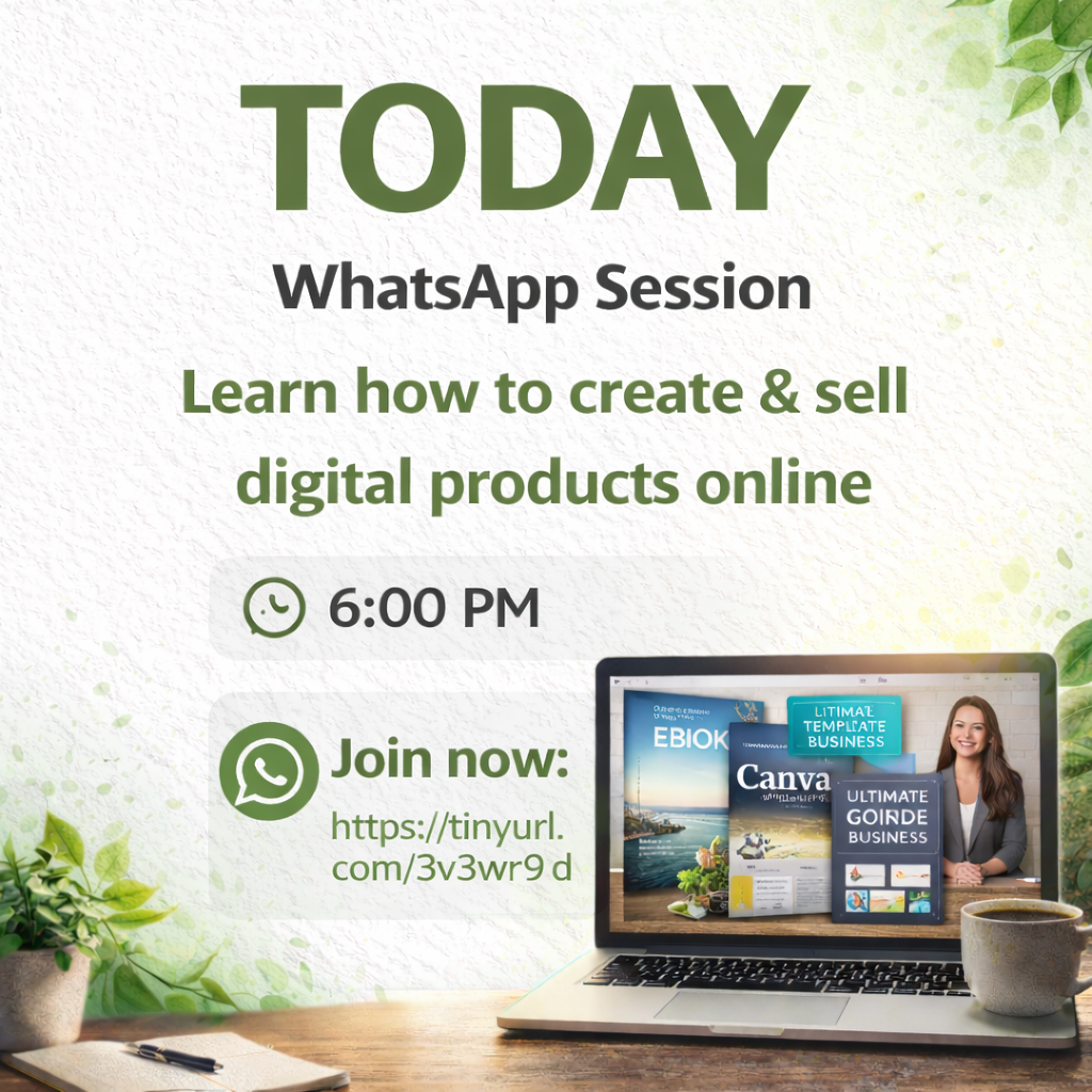 Join us live at 6:00 PM today. Don’t miss it.
Click to join 👉 https://tinyurl.com/3v3wr9fd