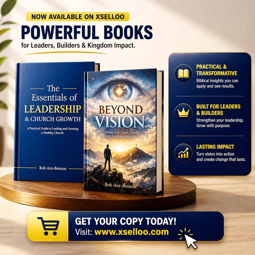 Powerful books for leadership and vision.
Now available on Xselloo.
Get your copy ๐ www.xselloo.co...